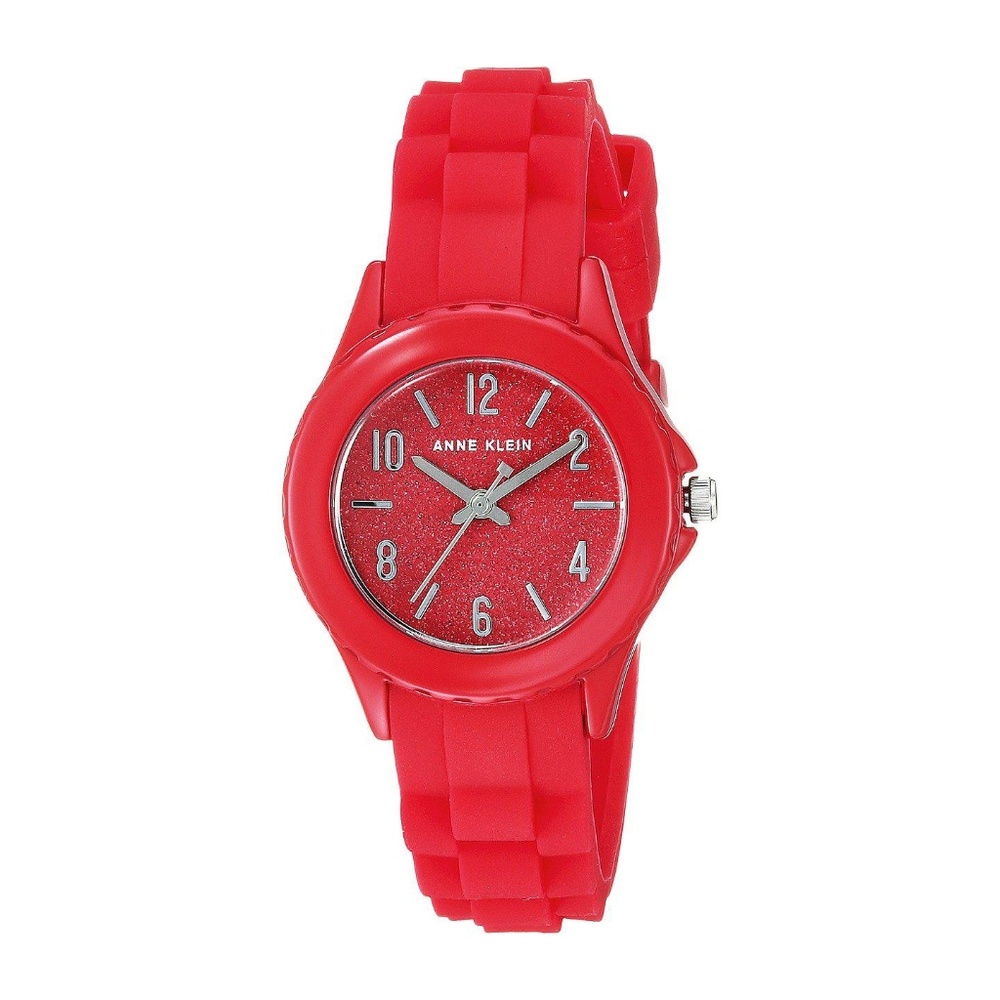 Anne Klein Red Sparkle Watch